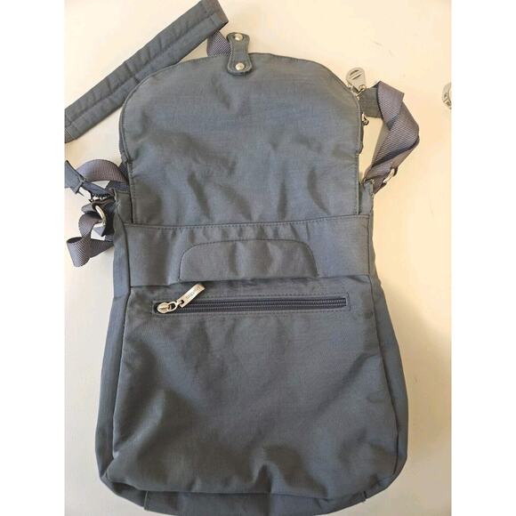 Baggallini Dublin Blue Nylon Crossbody Shoulder Bag EUC 10x12x3 - Picture 6 of 12